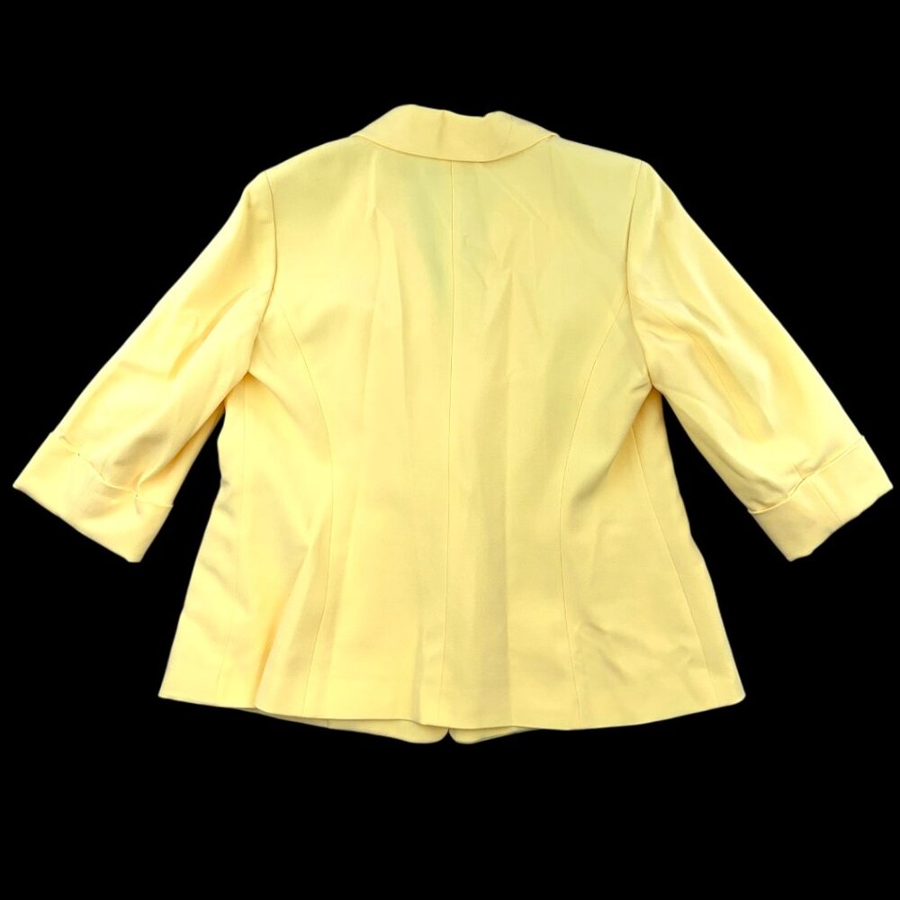 Kasper Yellow Blazer NWT - image 4
